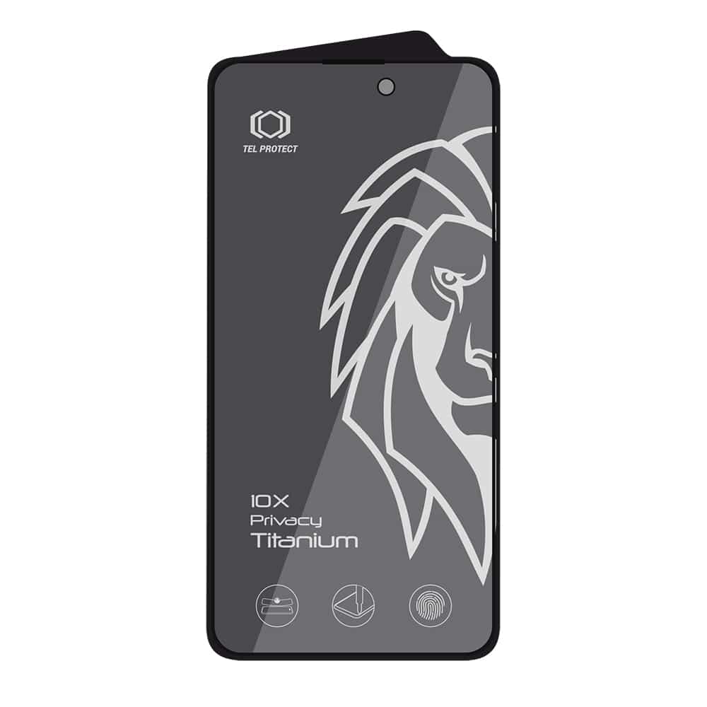 Kaljeno staklo Privacy Titanium za iPhone 14 Pro