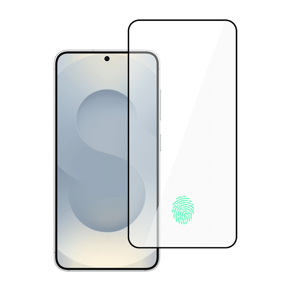 Tvrzené sklo Tel Protect 10X HD Titanium pro Samsung Galaxy S25 (s odemykáním otiskem prstu)