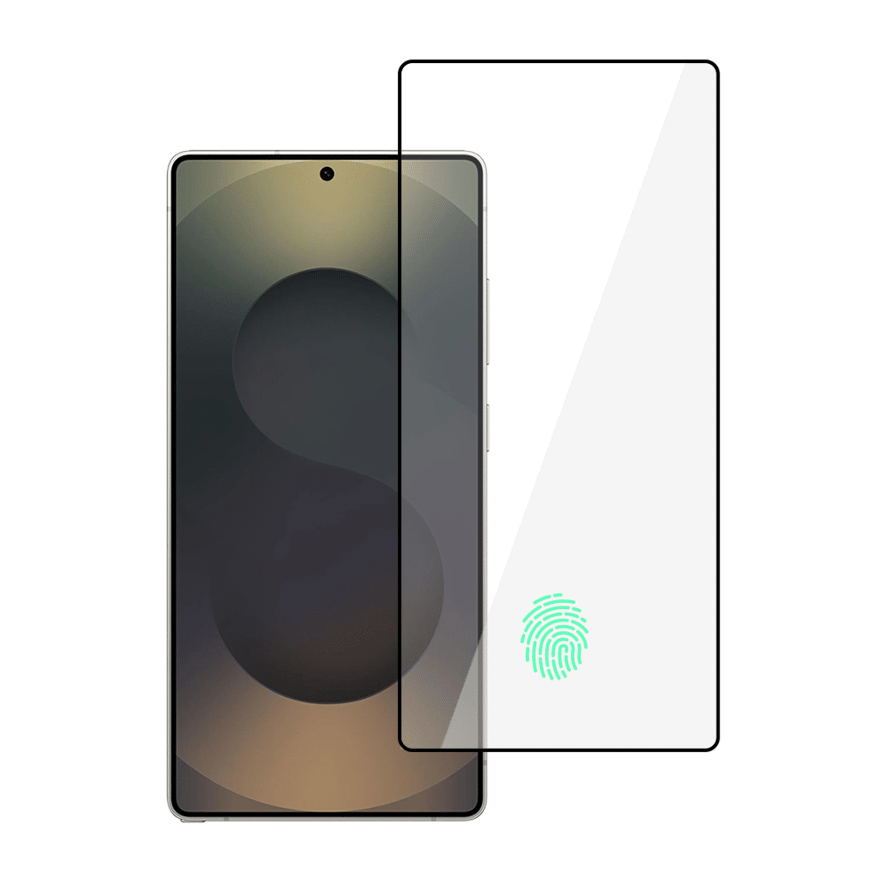 Tvrzené sklo Tel Protect 10X HD Titanium pro Samsung Galaxy S25 Ultra (s odemykáním otiskem prstu)