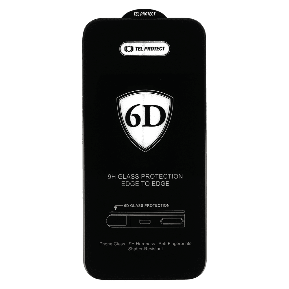 Full Glue 6D tvrzené sklo pro XIAOMI REDMI NOTE 14 černé
