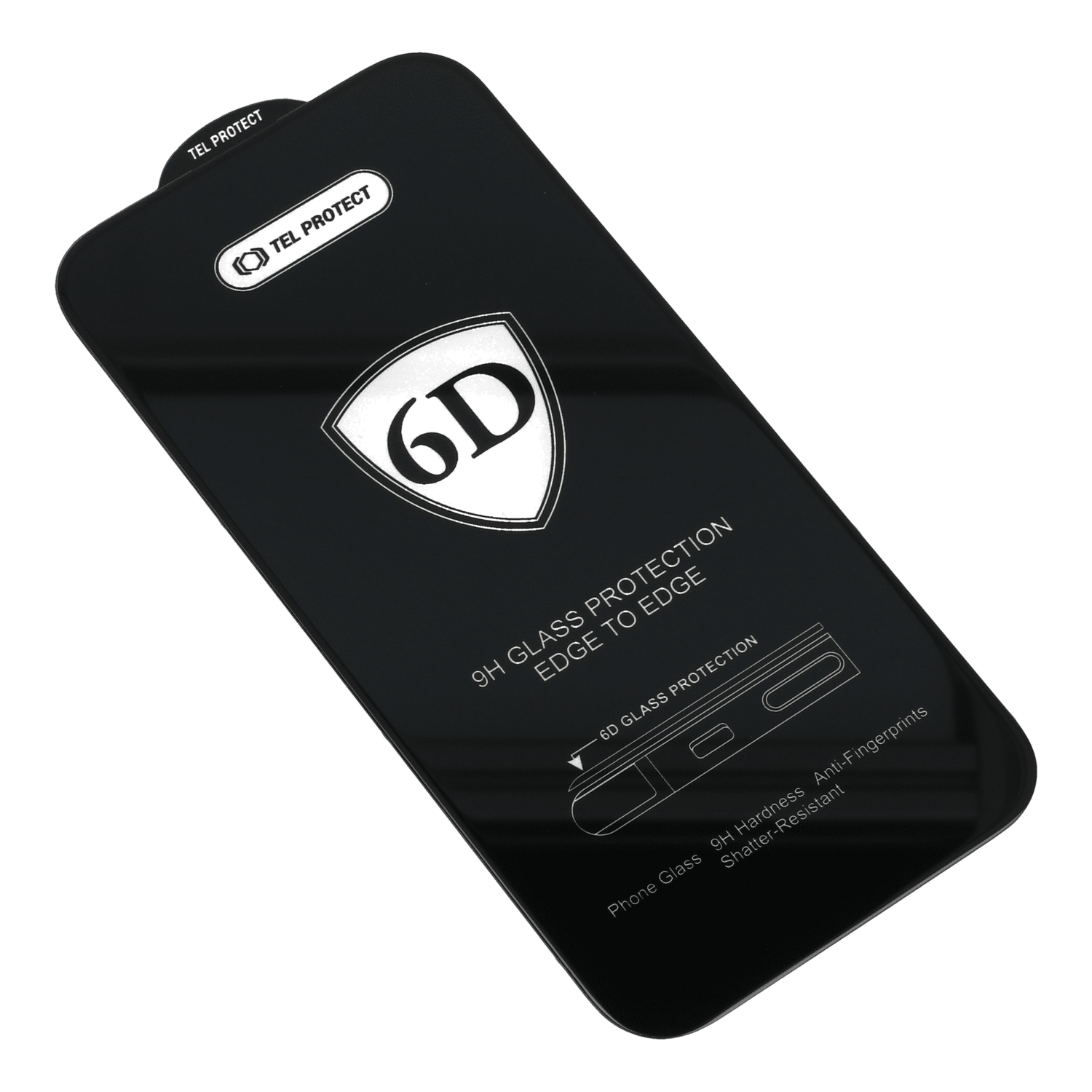 Full Glue 6D tvrzené sklo pro XIAOMI REDMI NOTE 14 černé