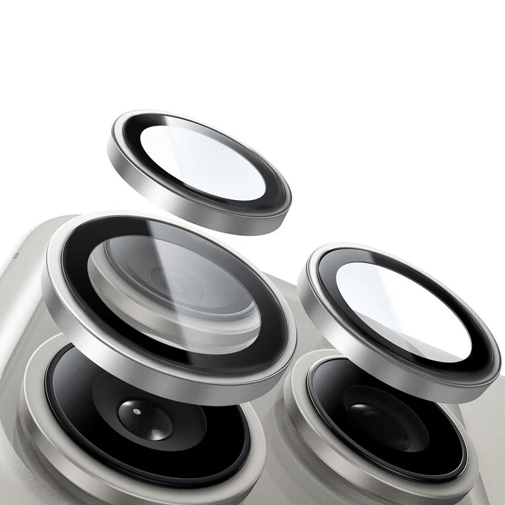 Tvrzené sklo Tel Protect Titanium Lens 99% AR na kameru pro Samsung Galaxy S25 transparentní (čočky 3 ks)