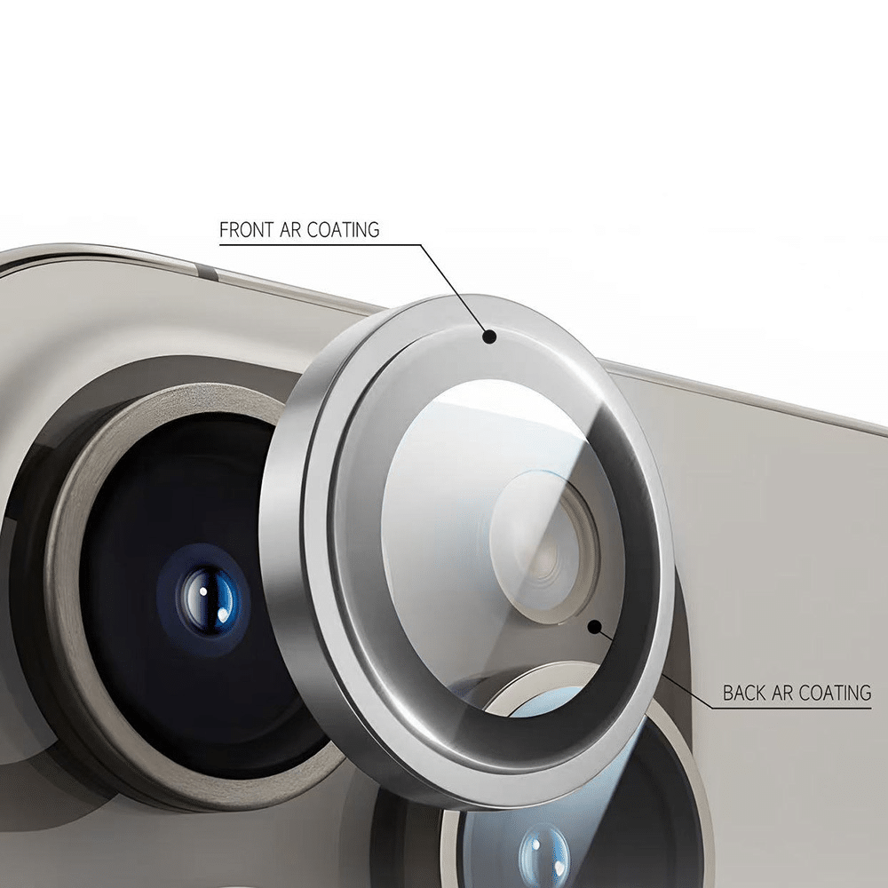 Tvrzené sklo Tel Protect Titanium Lens 99% AR na kameru pro Samsung Galaxy S25 transparentní (čočky 3 ks)