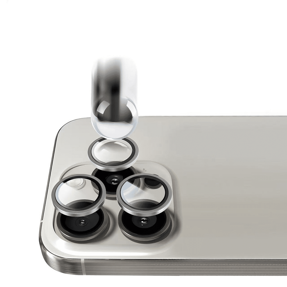 Tvrzené sklo Tel Protect Titanium Lens 99% AR na kameru pro Samsung Galaxy S25 transparentní (čočky 3 ks)