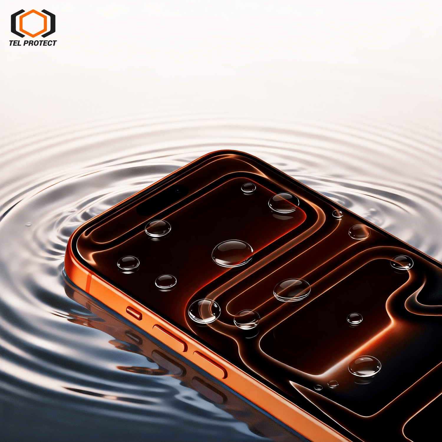 Tel Protect Dust-Free Easy Fit Full Glue 6D kaljeno staklo za iPhone 14 crno