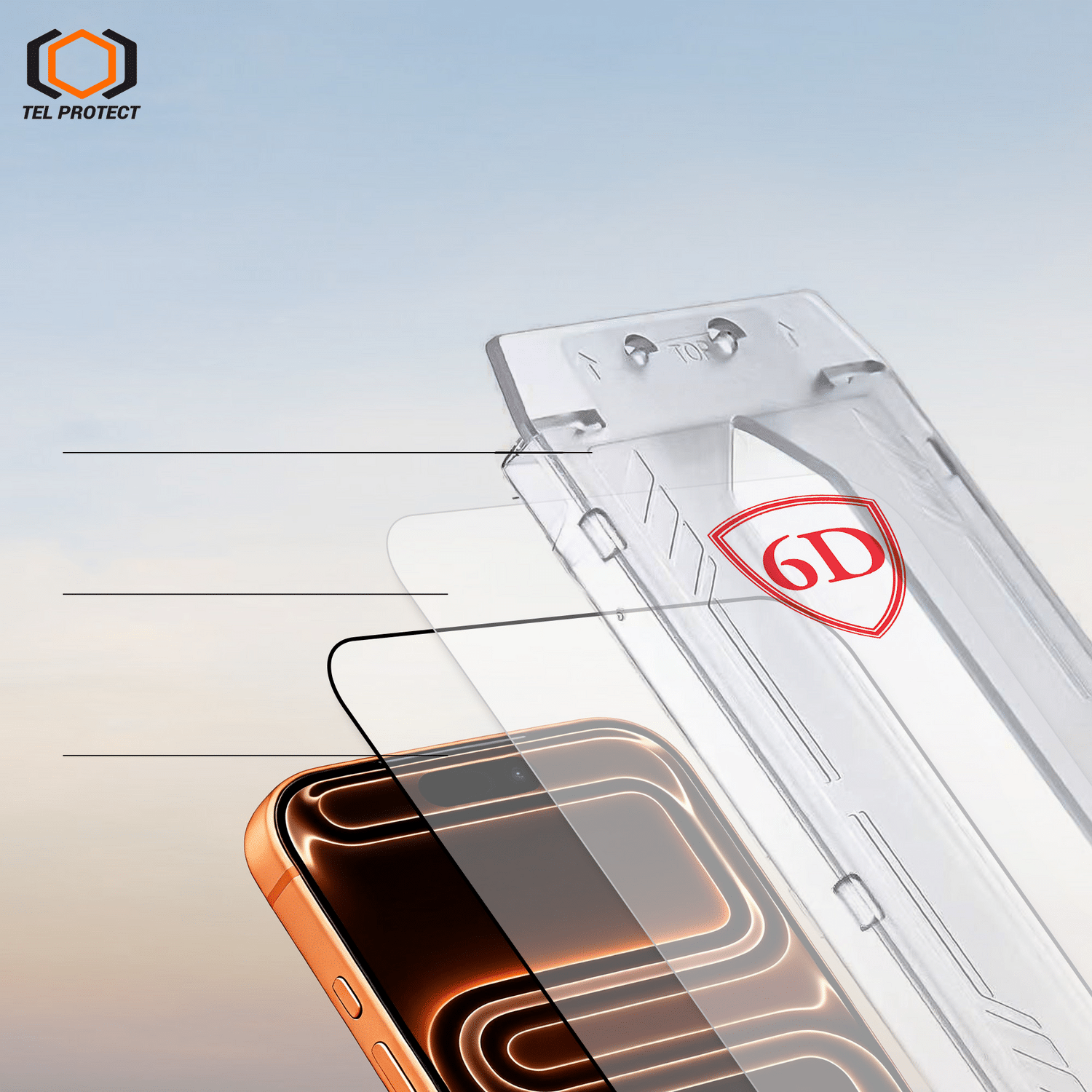 Tel Protect Dust-Free Easy Fit Full Glue 6D kaljeno staklo za Samsung Galaxy A36/A37 5G crno - 2 kom.