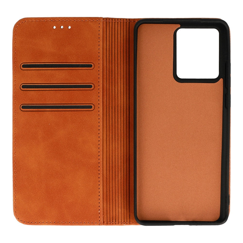 WONDER PRIME PRÉMIOVÉ OTEVÍRACÍ POUZDRO PRO MOTOROLA EDGE 40 NEO BROWN