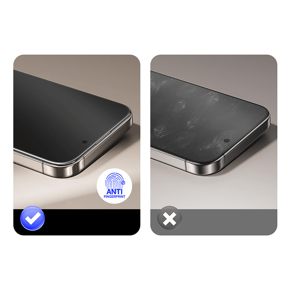Tvrzené sklo Tel Protect Full Glue 6D matné pro Samsung Galaxy A36 5G černé