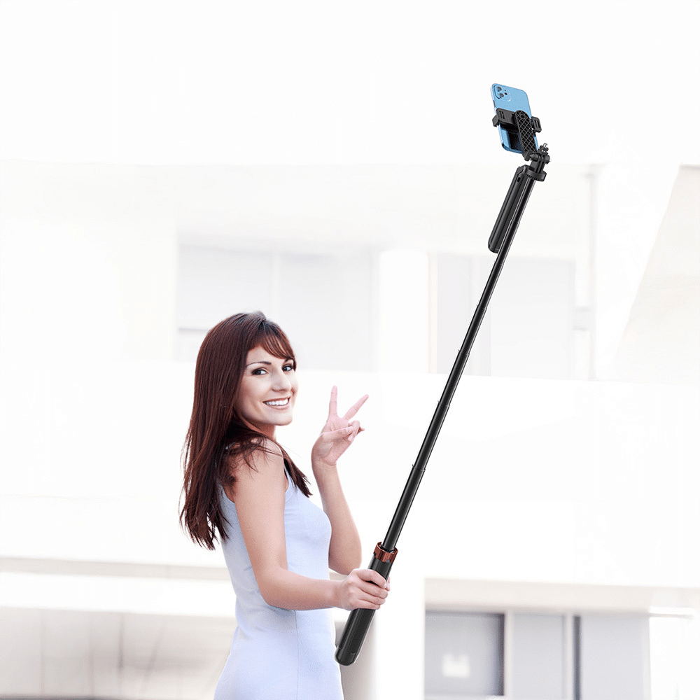 Blavec Selfie tyč Aluminium Fusion P-09 stativ + dálkové ovládání 180 cm