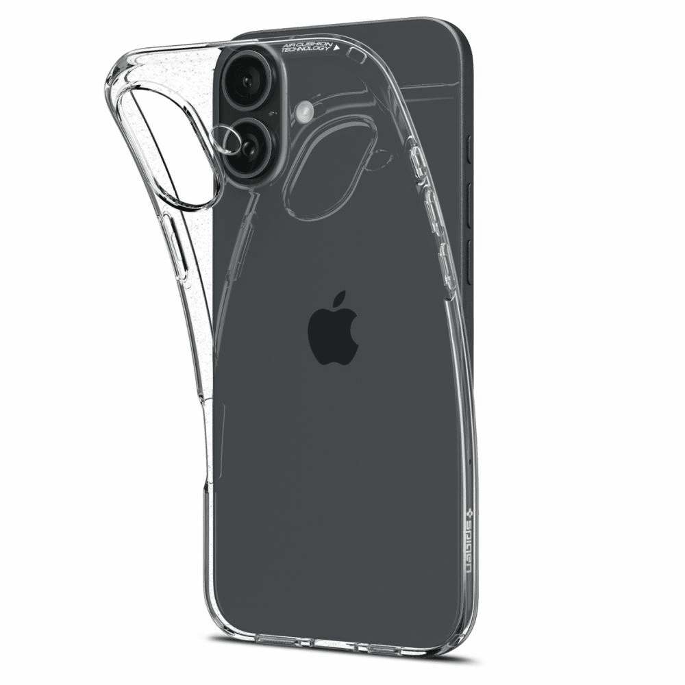 SPIGEN Liquid Crystal ACS08190 kryt pro iPhone 16 - Crystal Clear