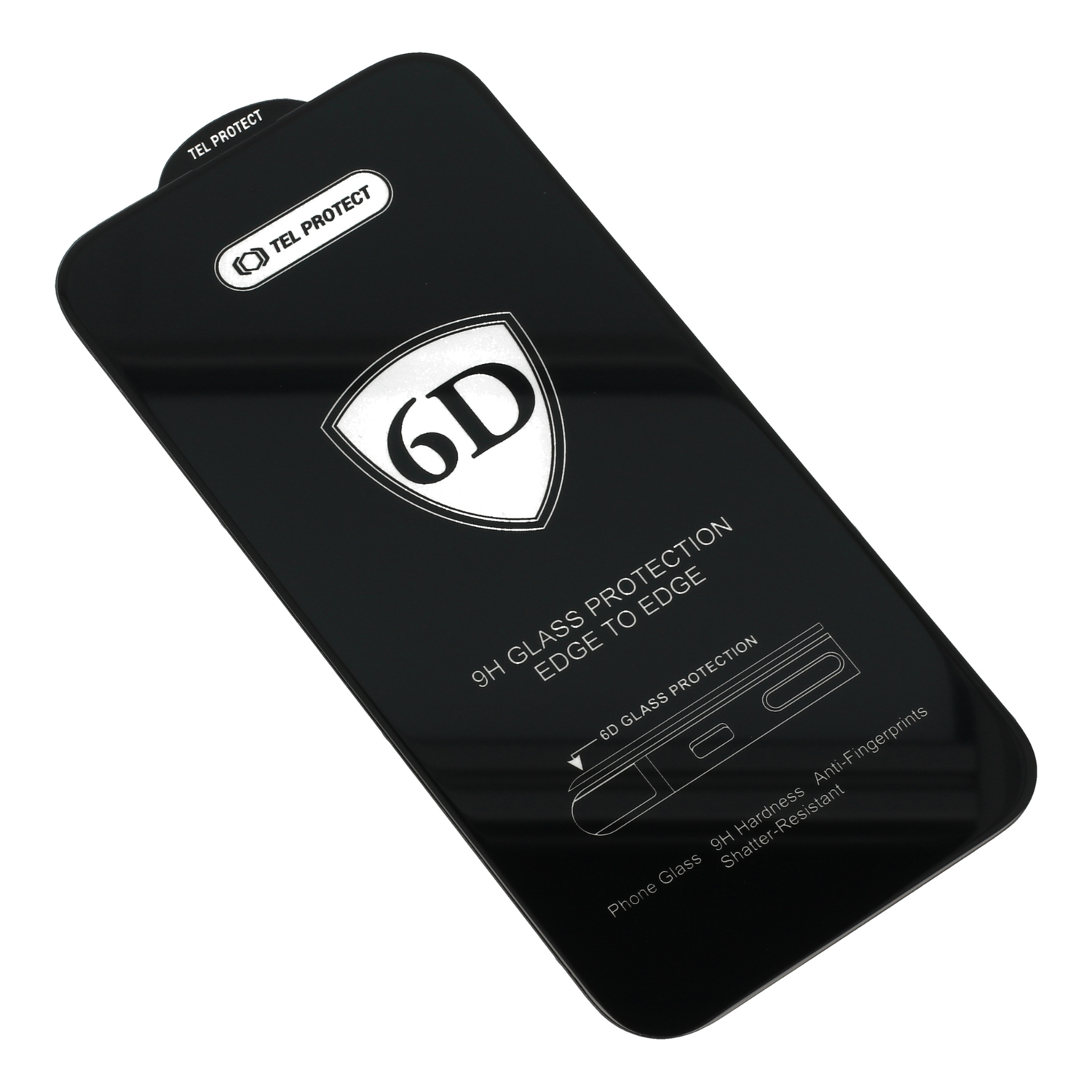 Tvrzené sklo Tel Protect Full Glue 6D pro HONOR 400 LITE s černým okrajem