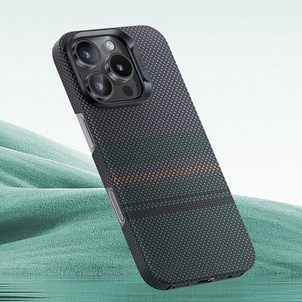 Benks Magnetic Armor Air Aurora Kevlar 600D kryt pro iPhone 16 Pro Max