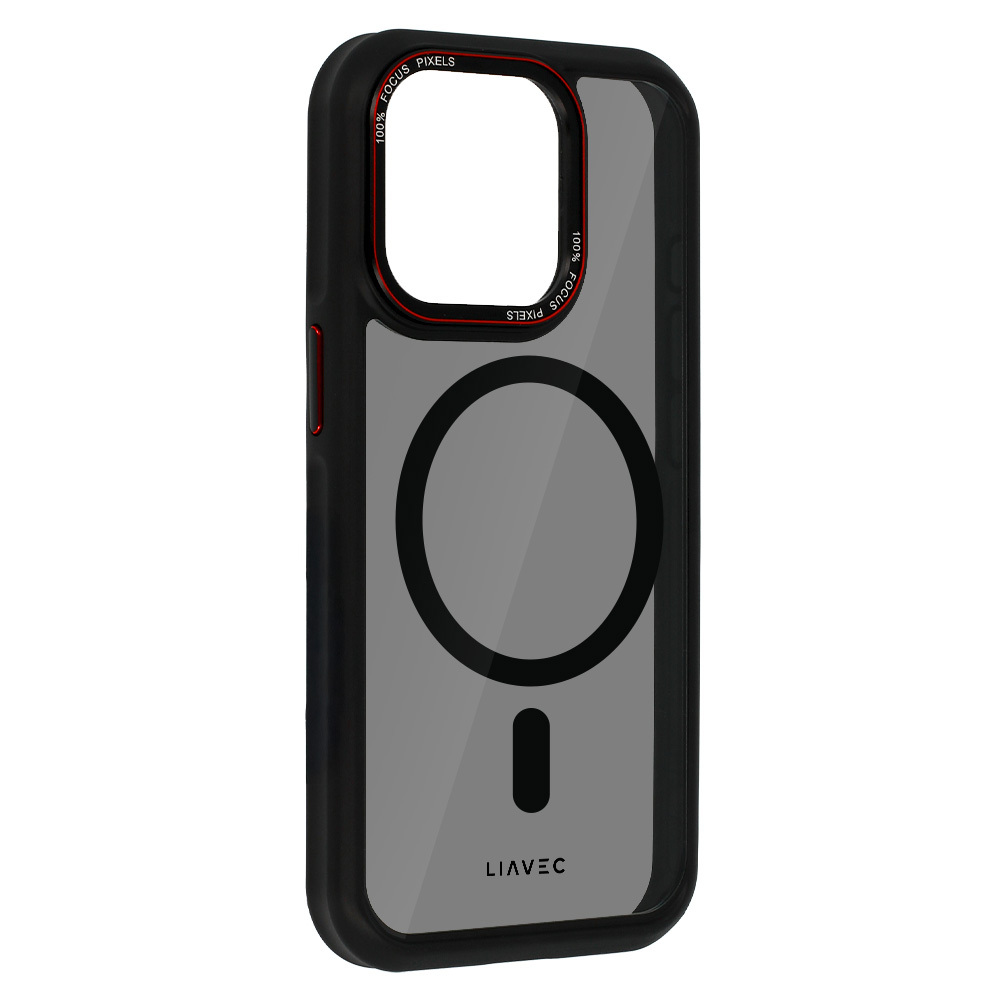 Liavec Hybrid Smoke Magsafe maska za iPhone 15 Pro Max