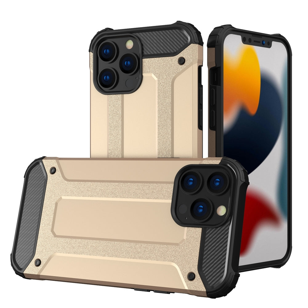 Futrola Hybrid Armor za Samsung Galaxy A12 - Zlatna KP40498