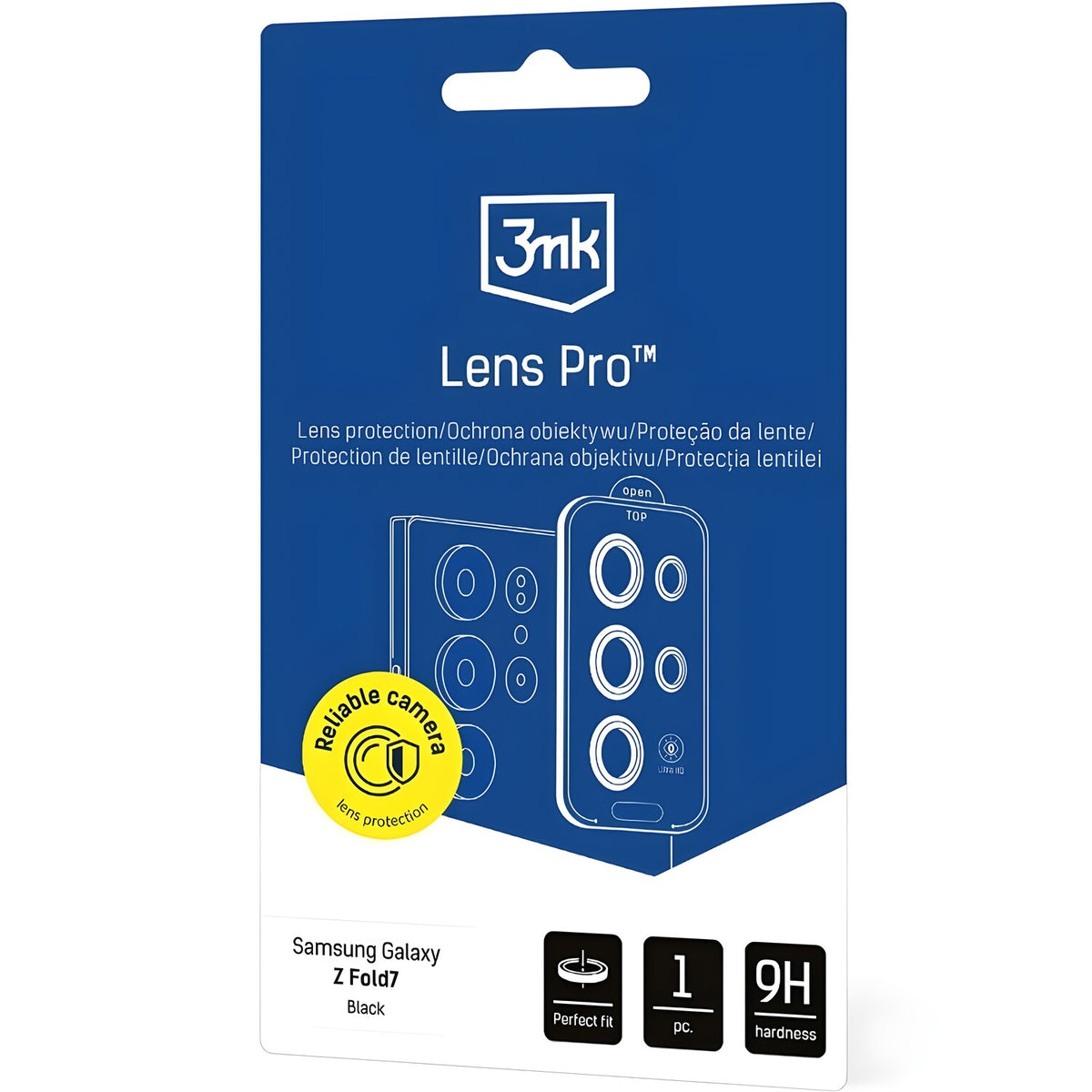 Zaštitno staklo 3mk Lens Pro Protection za Samsung Galaxy Z Fold5 - Crna KP41365