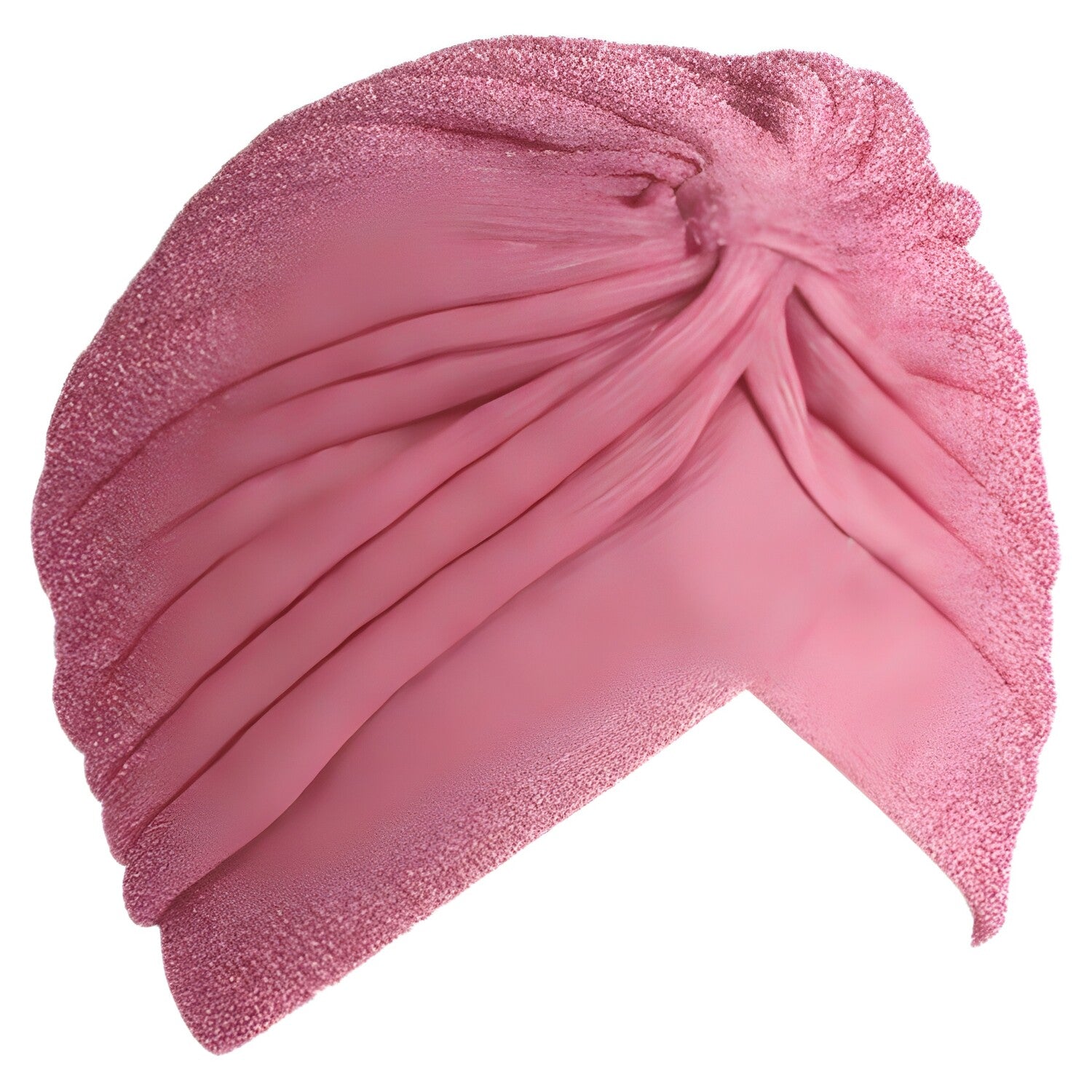 Sjajna Turban Kapa - Ružičasta KP7340