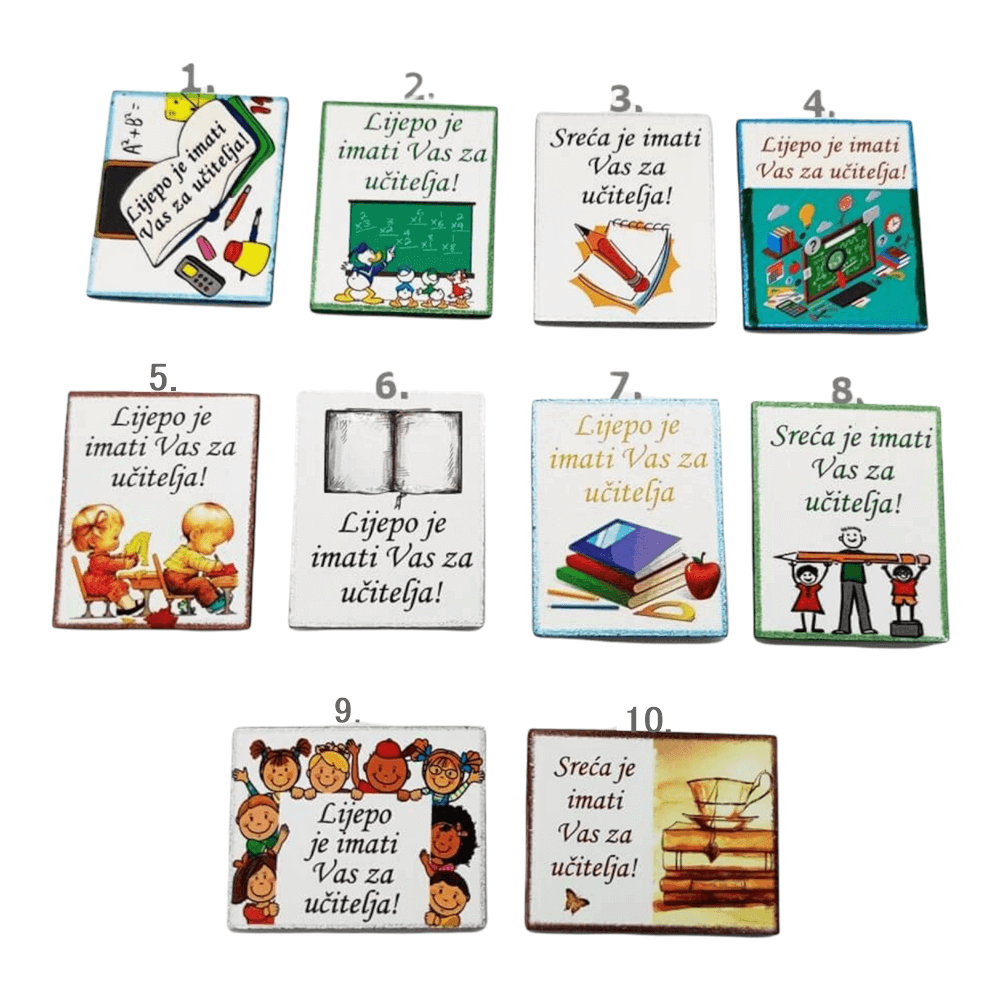 Je štěstí, mít Vás za učitele Š12452 Magnet
