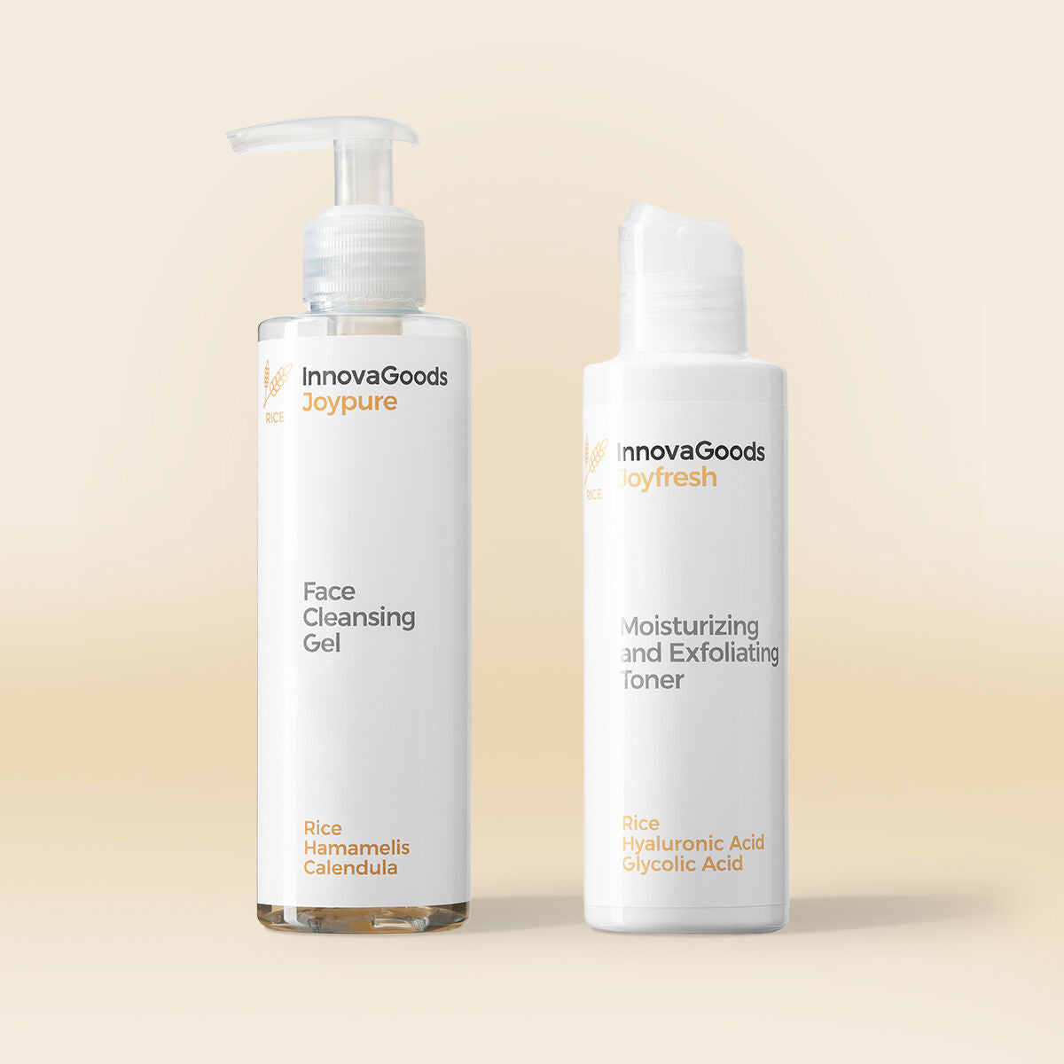 Duo Pakiranje za Čišćenje Lica Rice InnovaGoods