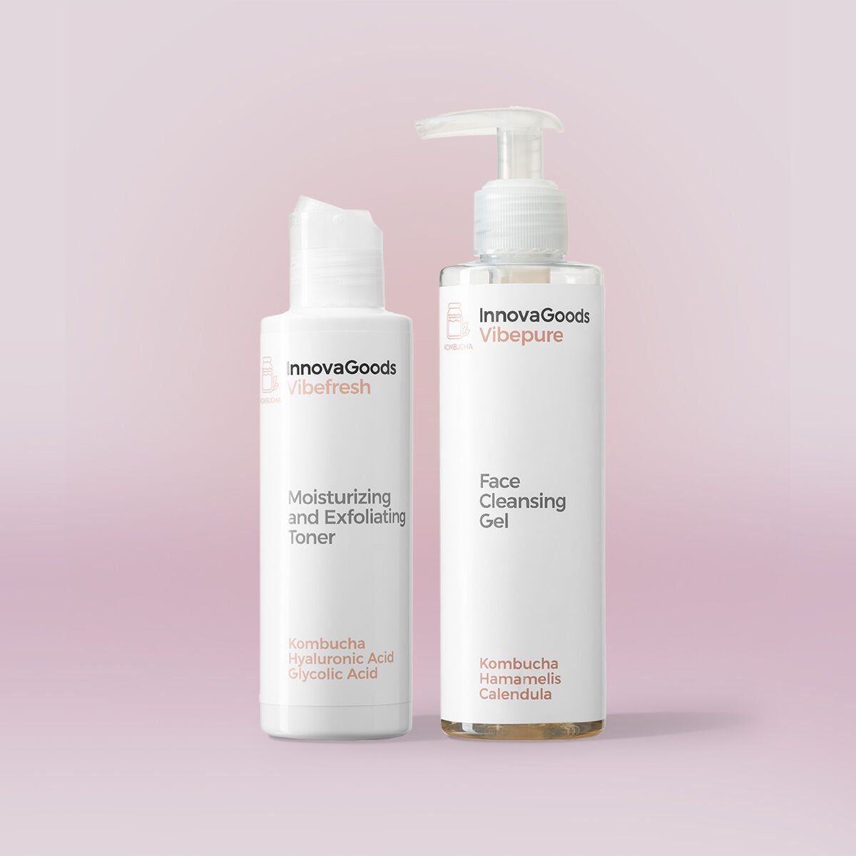 Duo Pakiranje za Čišćenje Lica Kombucha InnovaGoods