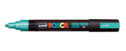 Marker Uni pc-5m Posca kovinsko zelena