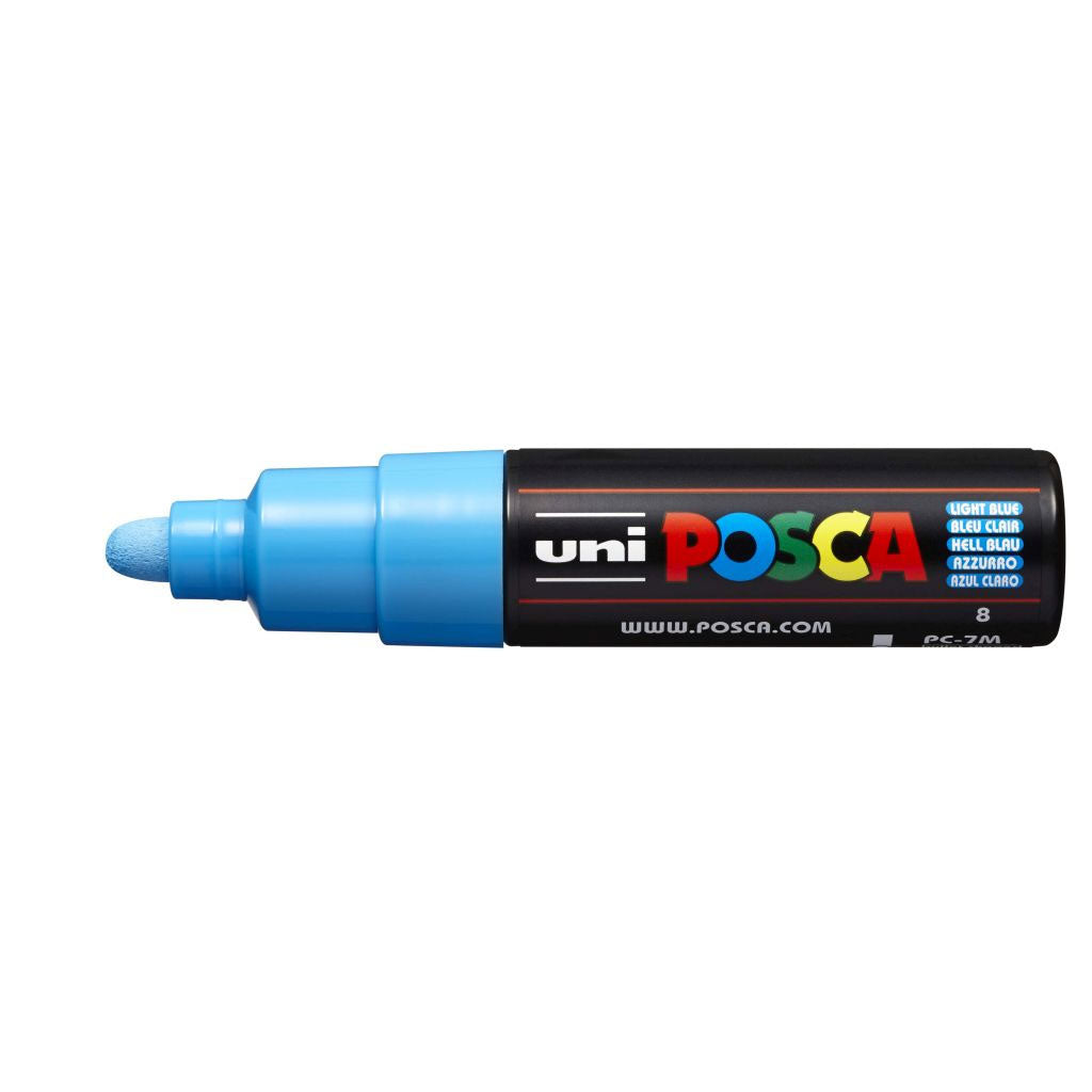 Marker Uni pc-7m Posca svetlo modri