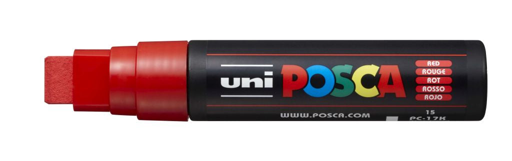 Marker Uni pc-17k Posca rdeči