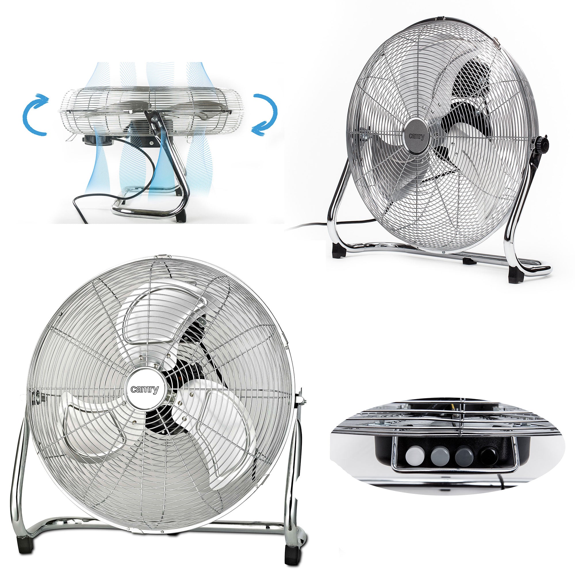 Ventilátor stojanový CR7306