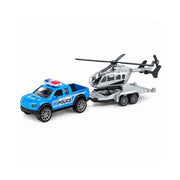 Policijska vozila Die-Cast 2/1 s prikolicom – 4 modela Model 04