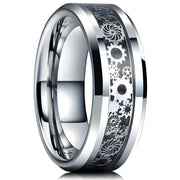 Prsten Wheels - Srebrna/65mm KP32391
