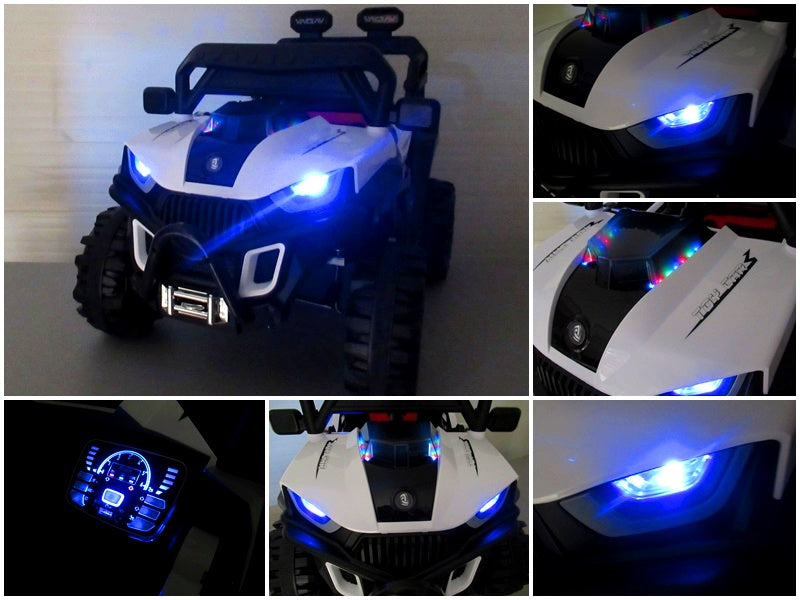 Buggy na akumulator X8 - bijeli