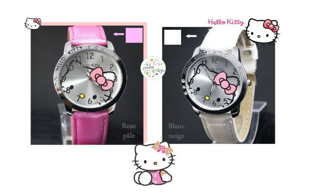 Dětské hodinky Hello Kitty v barevném provedení dle výběru